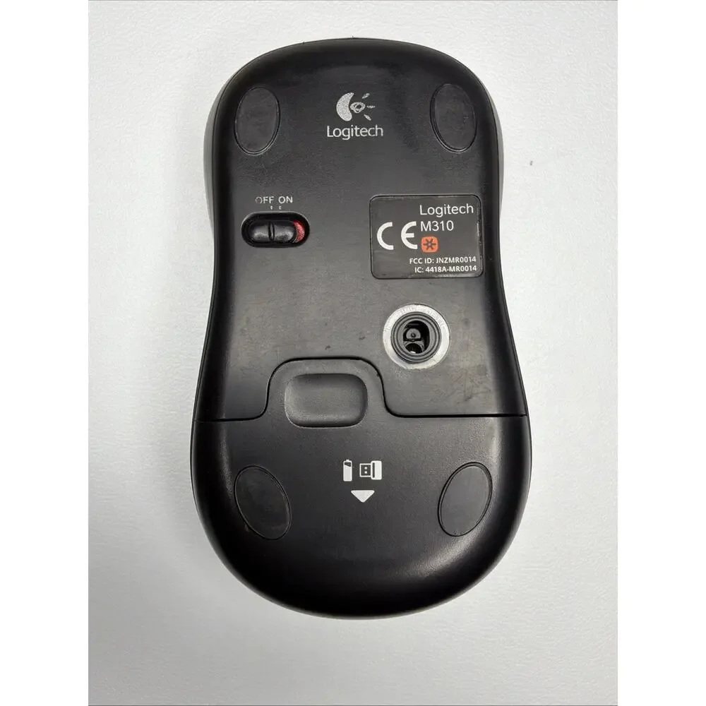 Logitech K520 Wireless Keyboard W/ USB Unifying Receiver & Mouse Red M310